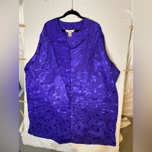Lane Bryant Vibrant Blue Women's Blouse
